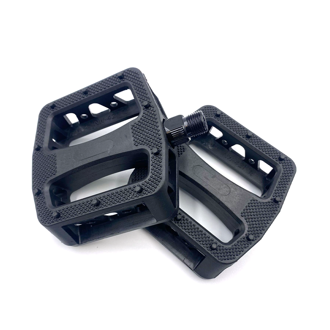 Zoid Kalın Diş Plastik Pedal-Pedals 9/16'' Siyah
