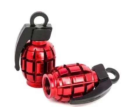 Zoıd Figürlü Sibop Kapağı 2 Adet Kırmızı