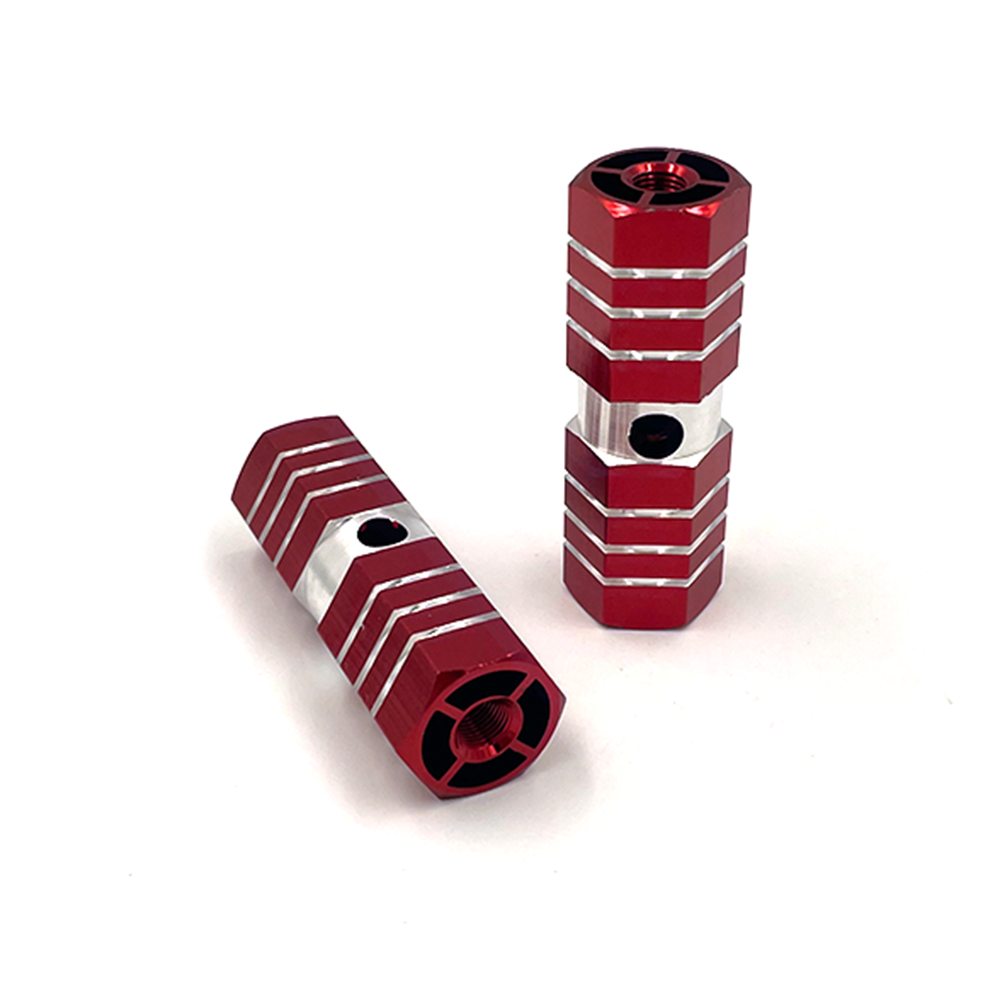 Zoıd Bıkes Altıgen Freestyle Alüminyum Kırmızı Peg-Ayaklık